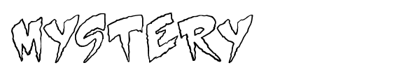 Mystery font preview
